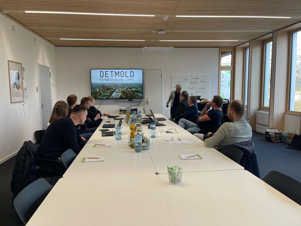 Kreativ Campus Detmold Besuch Digitalisierungsbeauftragte Stadt Detmold